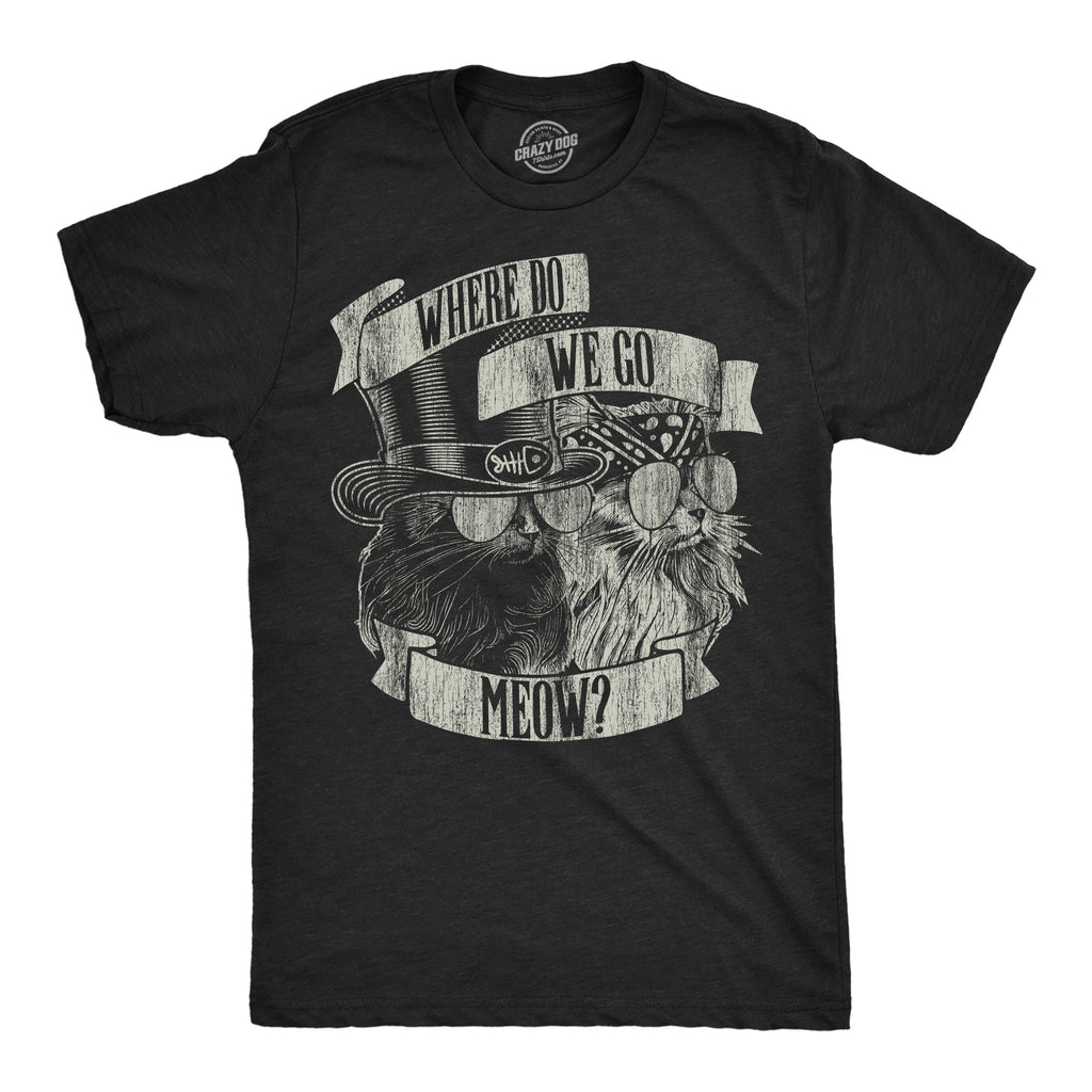 Where Do We Go Meow Men's T Shirt product image 1