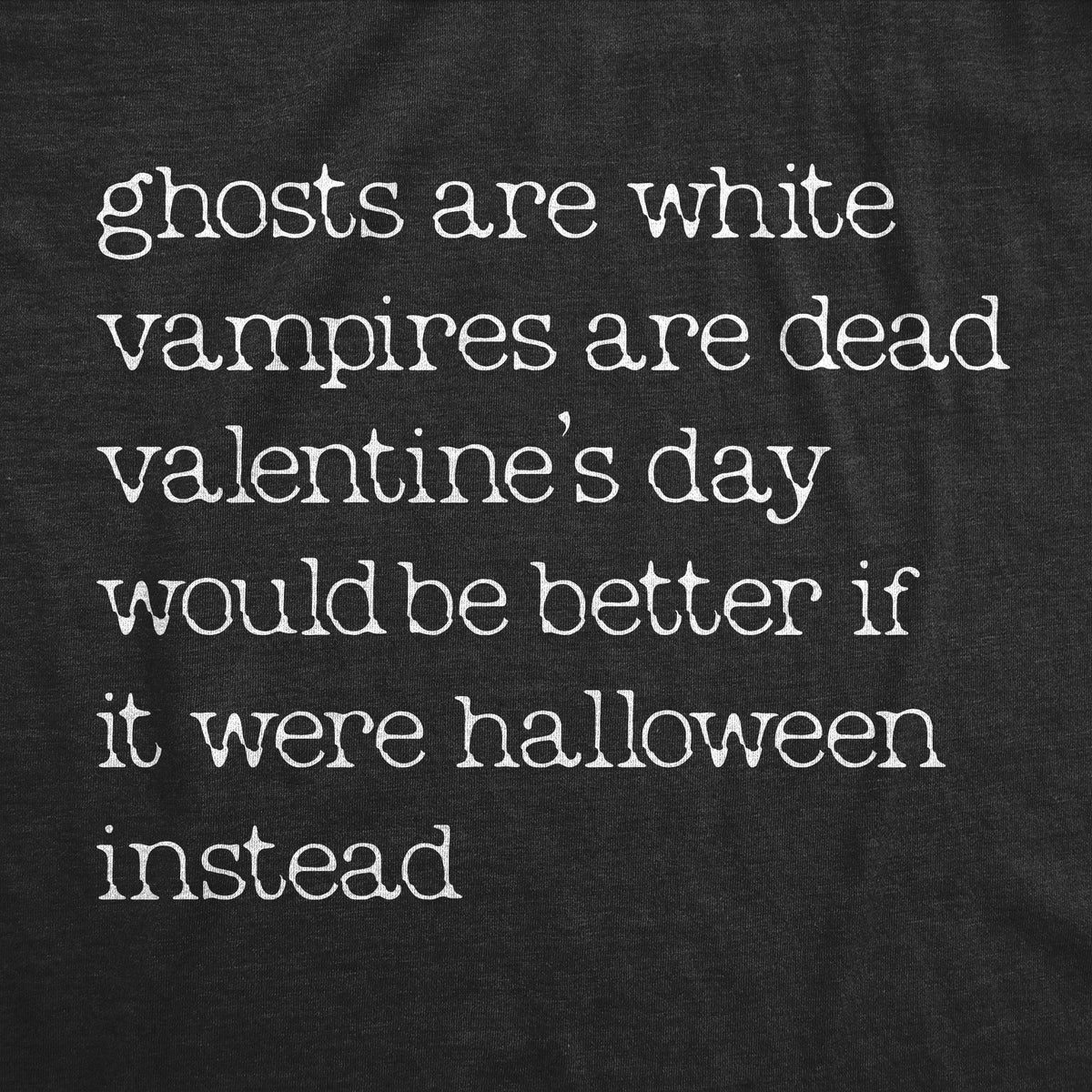 Valentines Day Halloween Poem Men's T Shirt product image 3