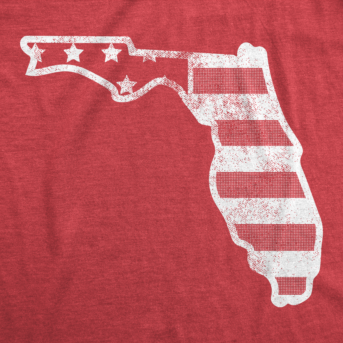 American Flag Florida Men's T Shirt product image 3