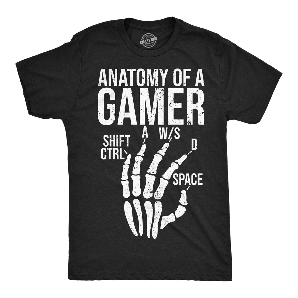 Anatomy Of A Gamer Men's T Shirt product image 1