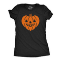 Carved Pumpkin Heart Women's T Shirt product image 1