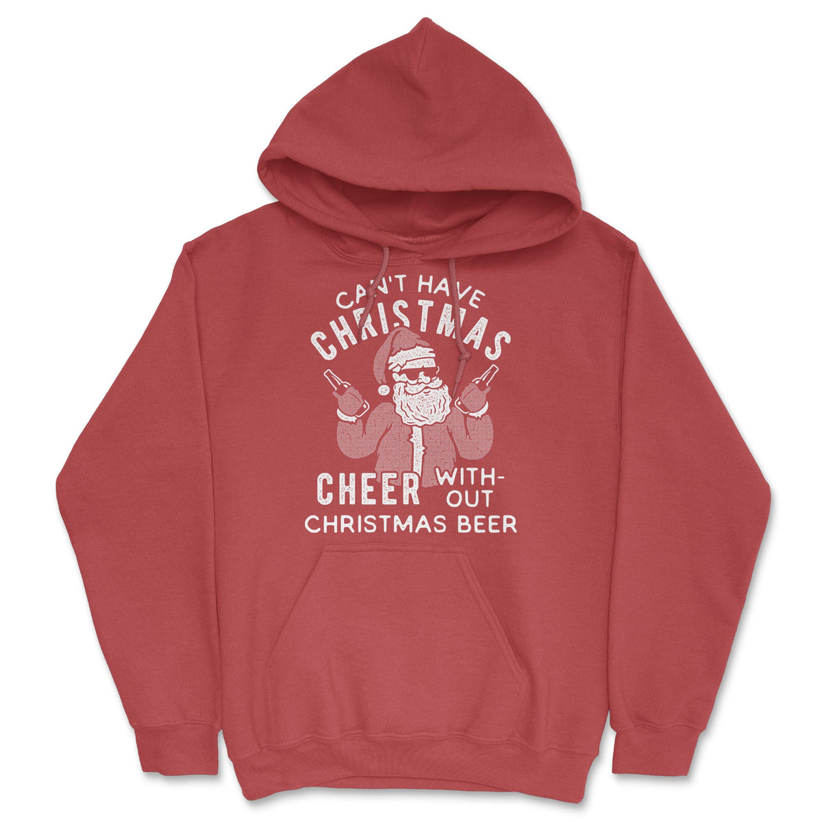 Cant Have Christmas Cheer Without Beer Hoodie product image 1