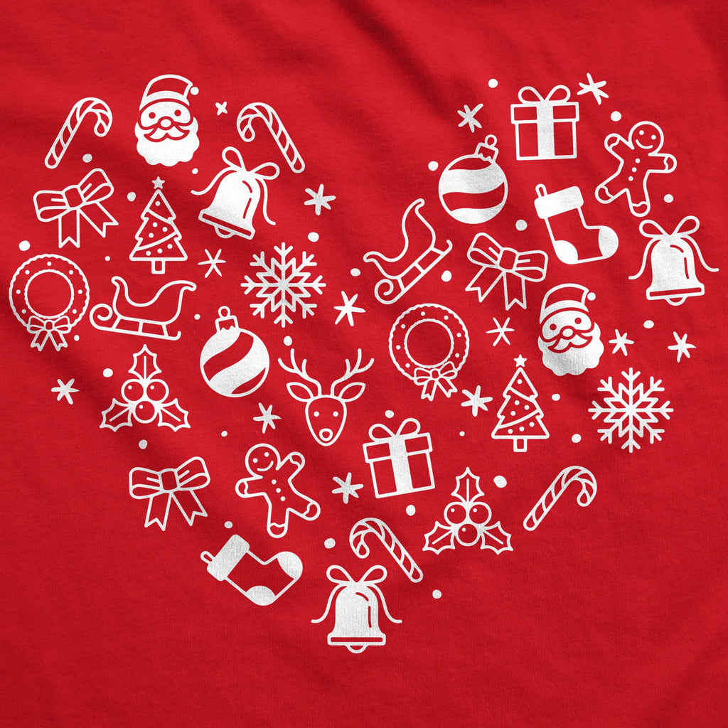 Christmas Heart Crew Neck Sweatshirt product image 2