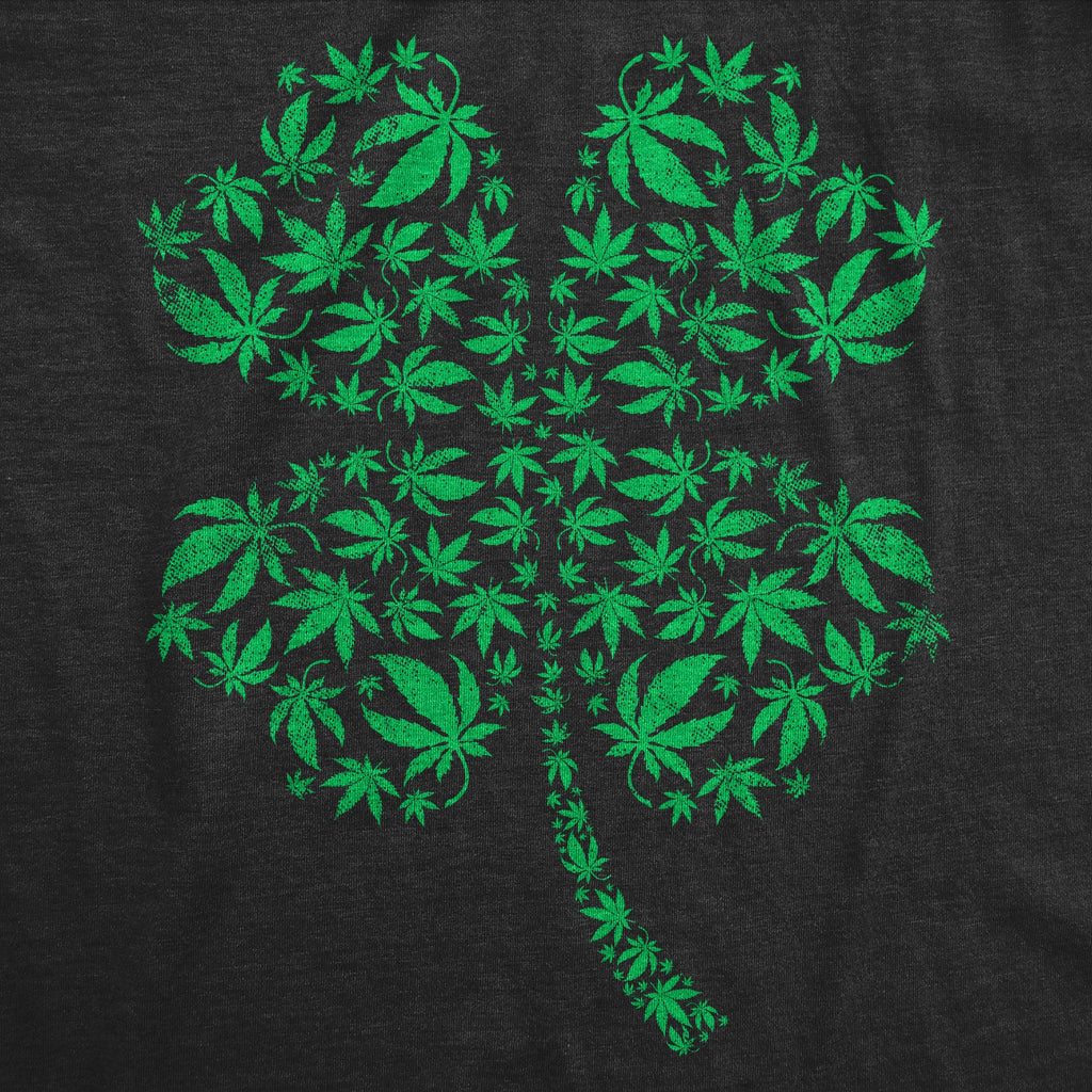 Clover Made Of Pot Leaves Women's T Shirt product image 3