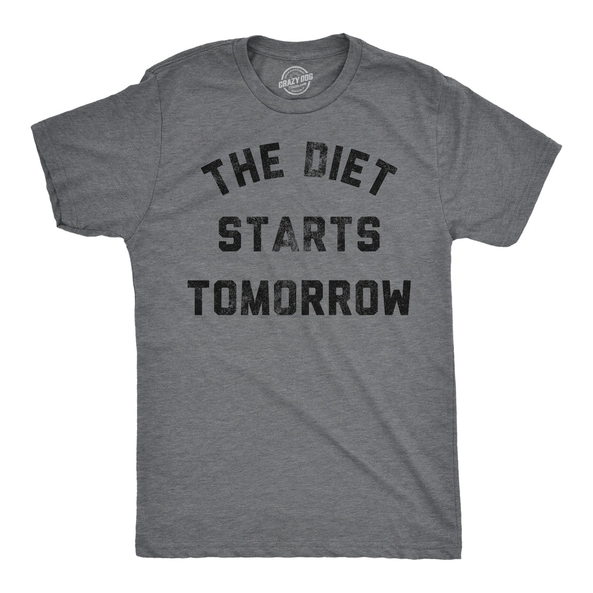 The Diet Starts Tomorrow Men's T Shirt product image 1