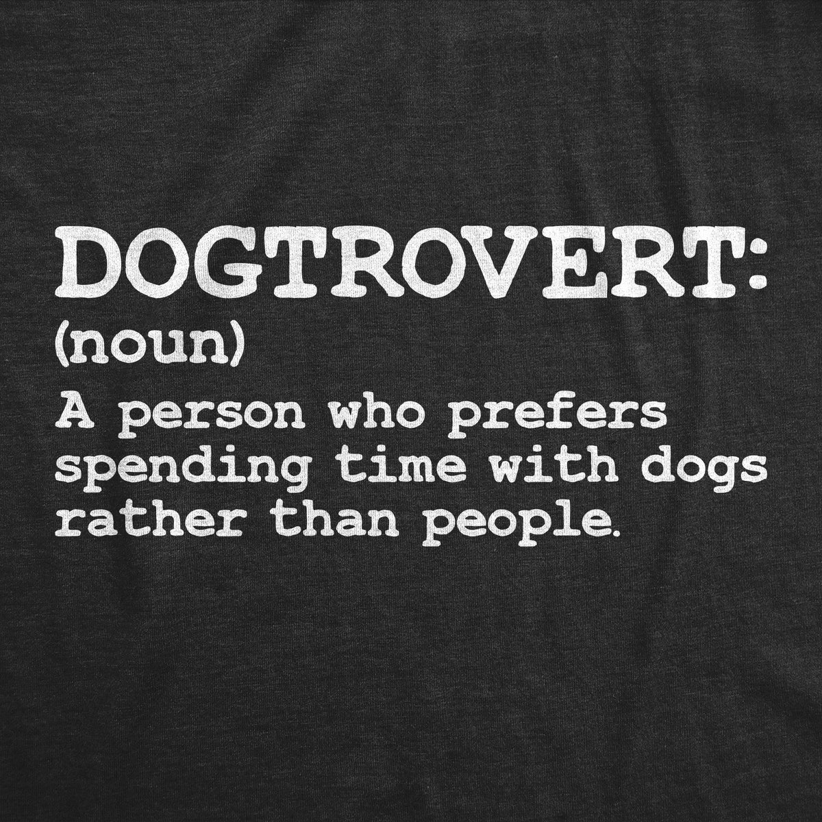 Dogtrovert Definition Men's T Shirt product image 2
