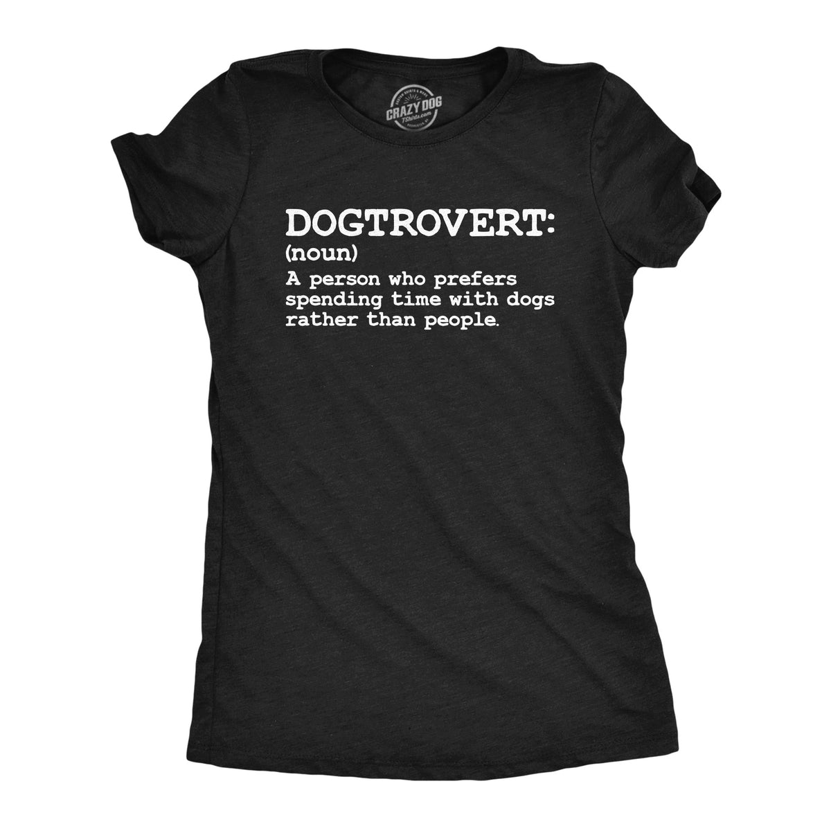 Dogtrovert Definition Women's T Shirt product image 1