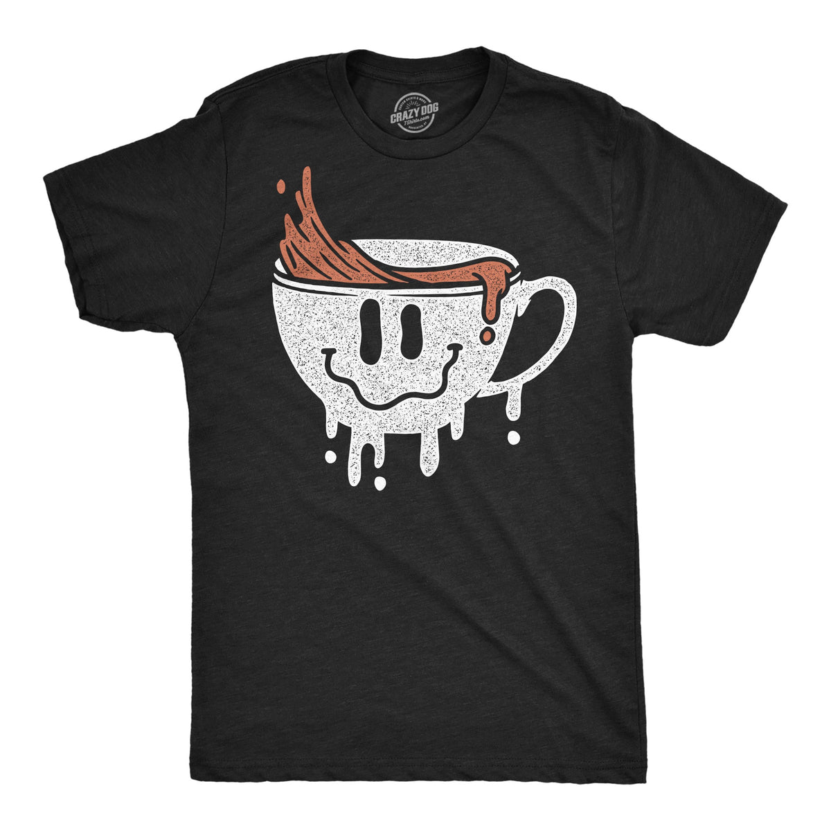 Dripping Coffee Smile Men's T Shirt product image 1