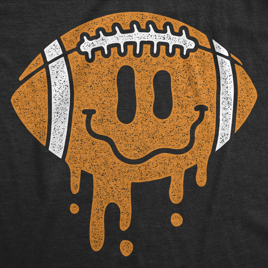 Dripping Football Smile Men's T Shirt product image 3