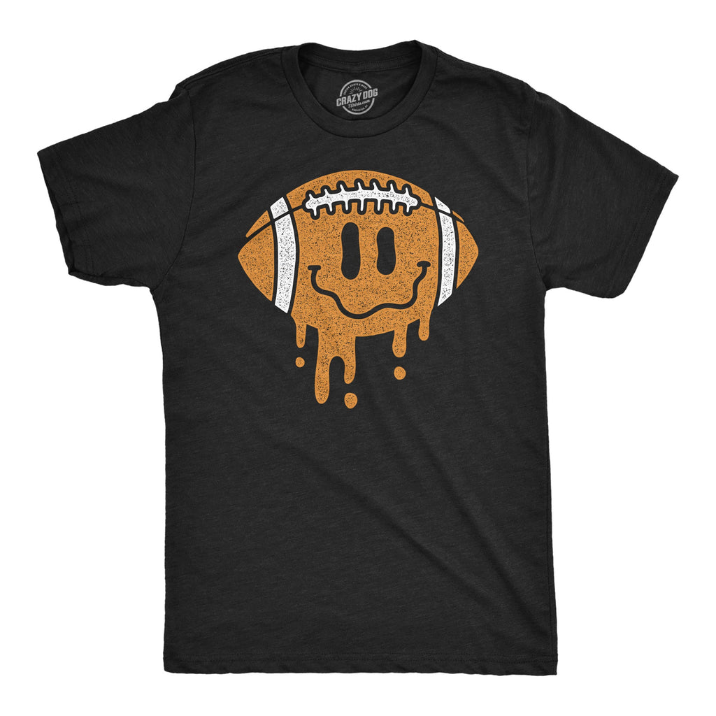 Dripping Football Smile Men's T Shirt product image 1