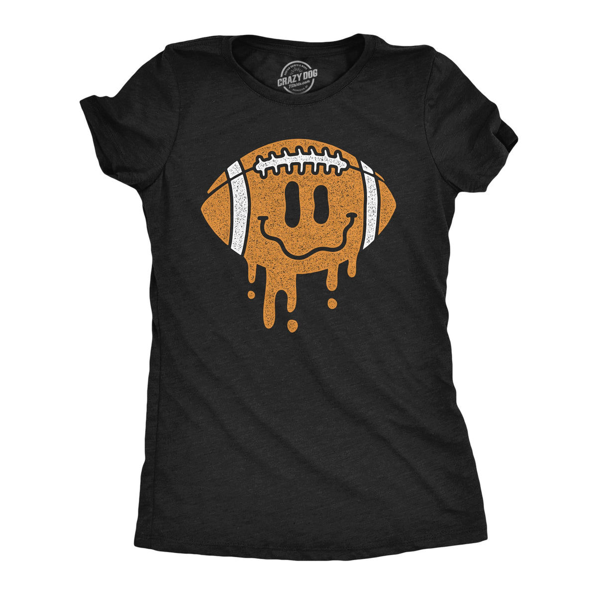 Dripping Football Smile Women's T Shirt product image 1