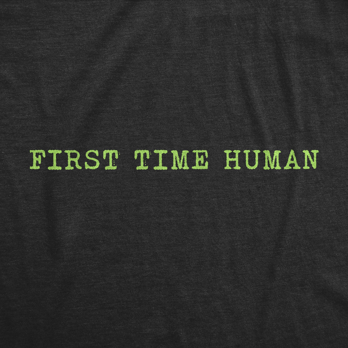 First Time Human Men's T Shirt product image 3
