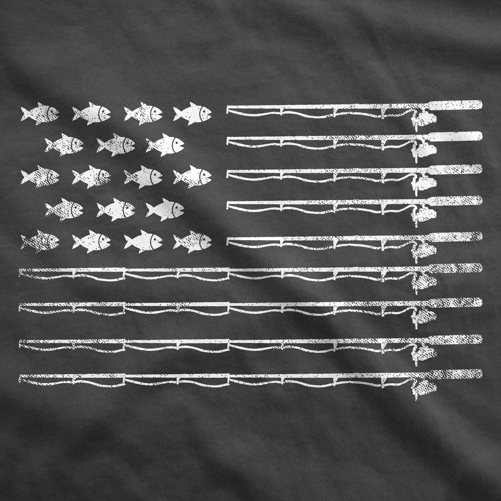 Fishing American Flag Hoodie product image 2