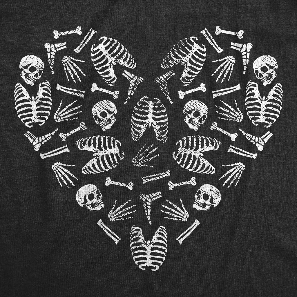 Heart Skeleton Bones Women's T Shirt product image 2