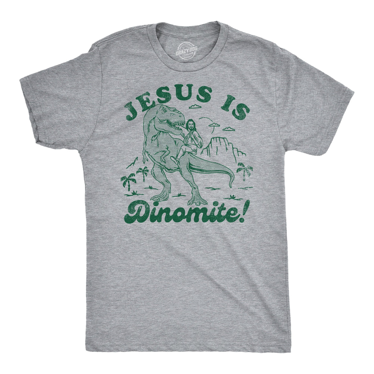 Jesus Is Dinomite Men's T Shirt product image 1