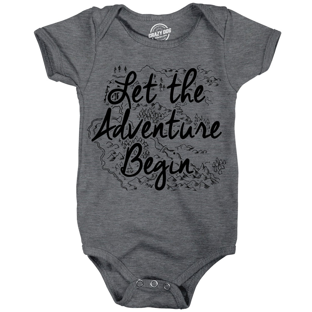 Let The Adventure Begin Baby Bodysuit