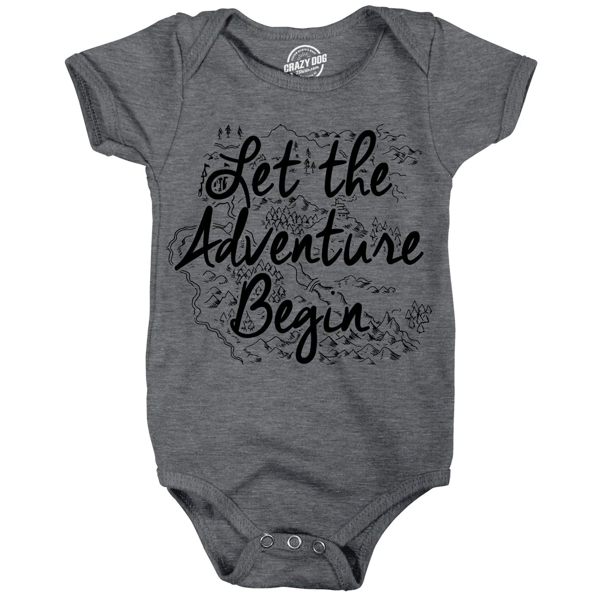 Let The Adventure Begin Baby Bodysuit