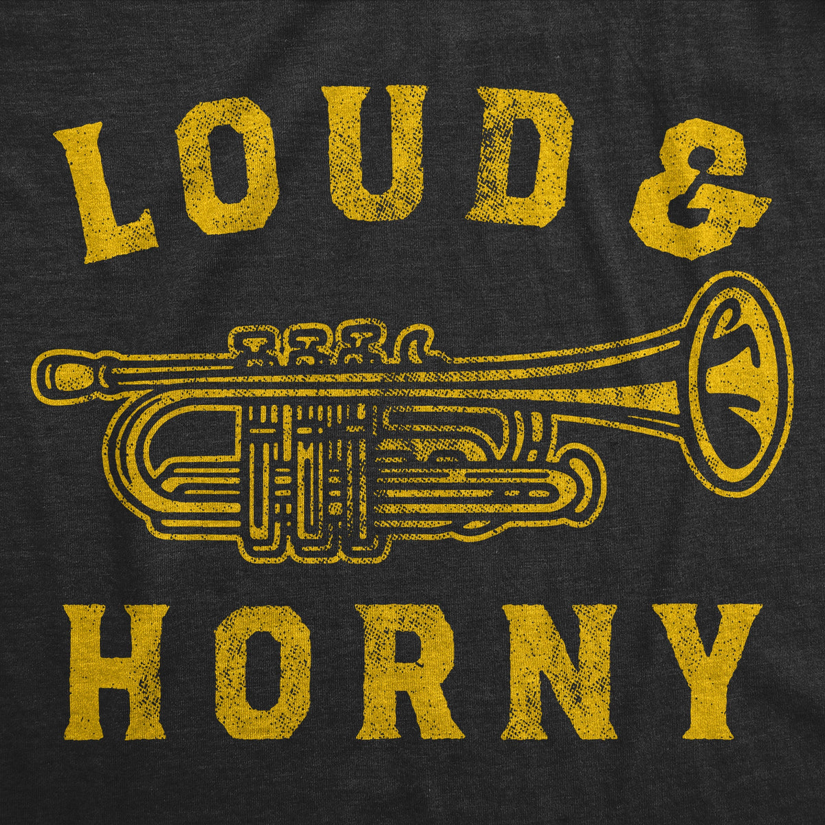 Loud And Horny Men's T Shirt product image 3