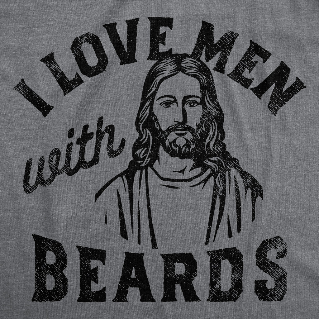 I Love Men With Beards Women's T Shirt product image 2