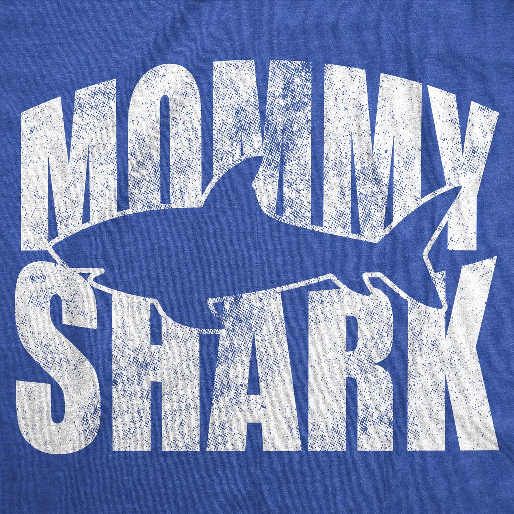 Mommy Shark Silhouette Women's T Shirt product image 2