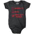 Naughty Nice Shat Myself Baby Bodysuit