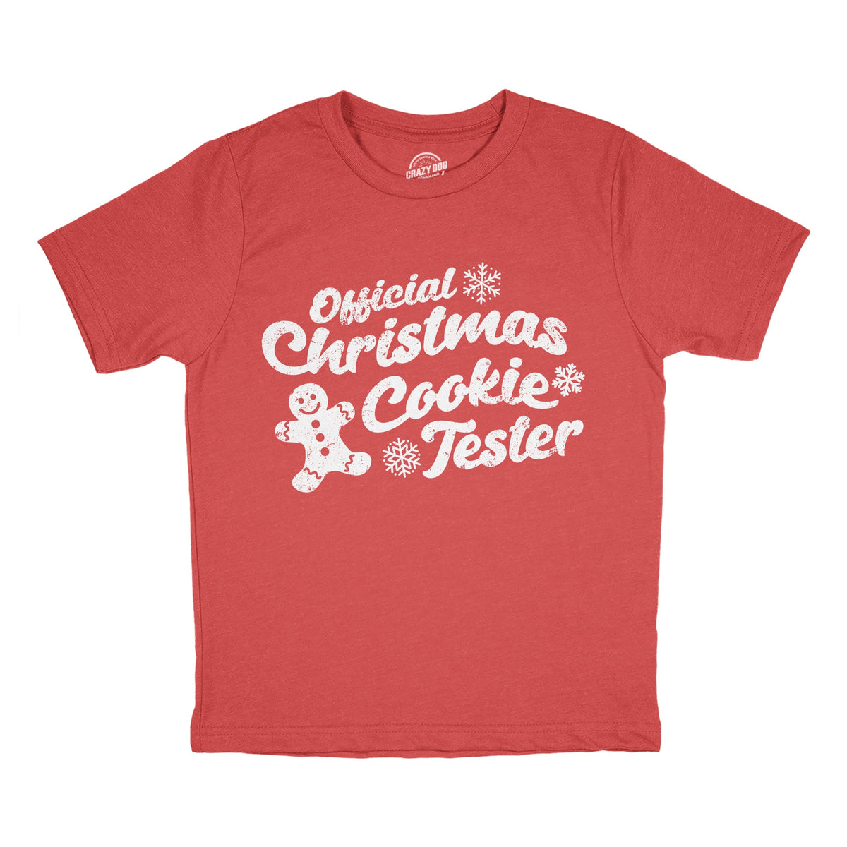 Official Christmas Cookie Tester Youth T Shirt product image 1