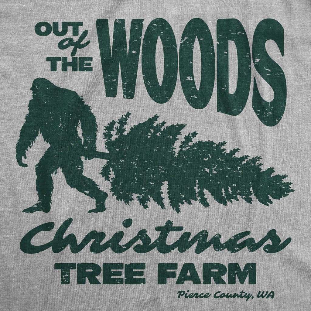 Out Of The Woods Christmas Tree Farm Men's T Shirt product image 3