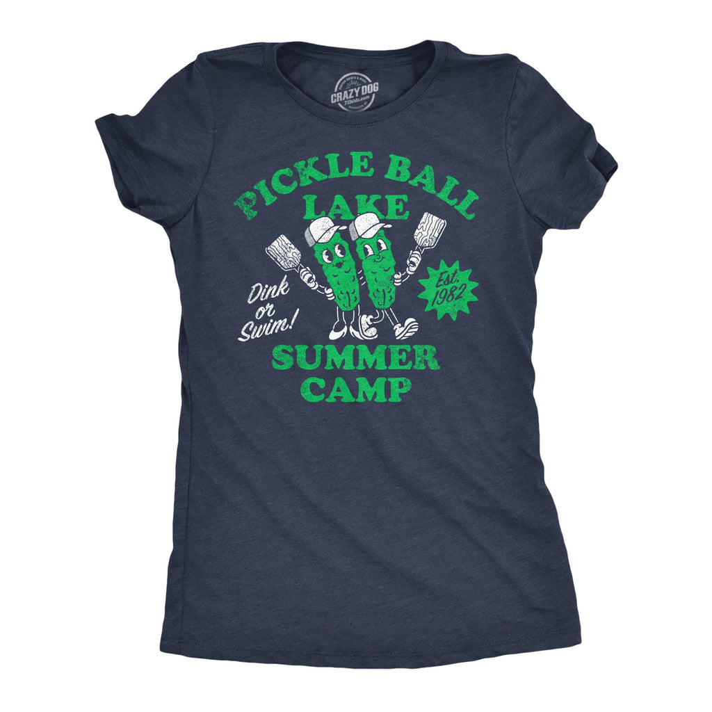 Pickleball Lake Summer Camp Women's T Shirt product image 1