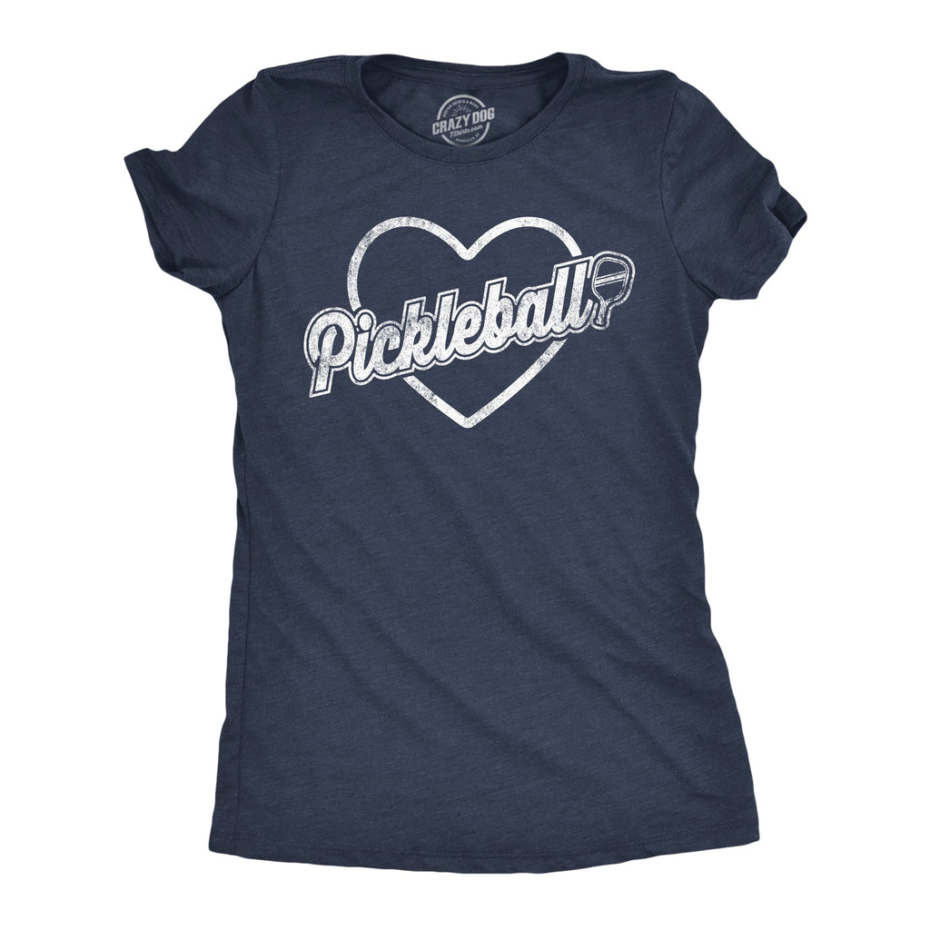 Pickleball Heart Women's T Shirt product image 1