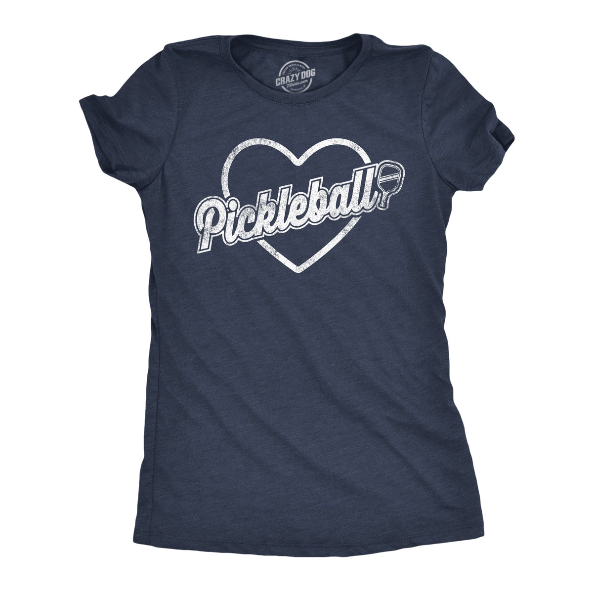 Pickleball Heart Women's T Shirt product image 1