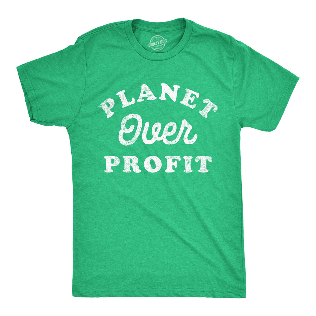 Planet Over Profit Men's T Shirt product image 1