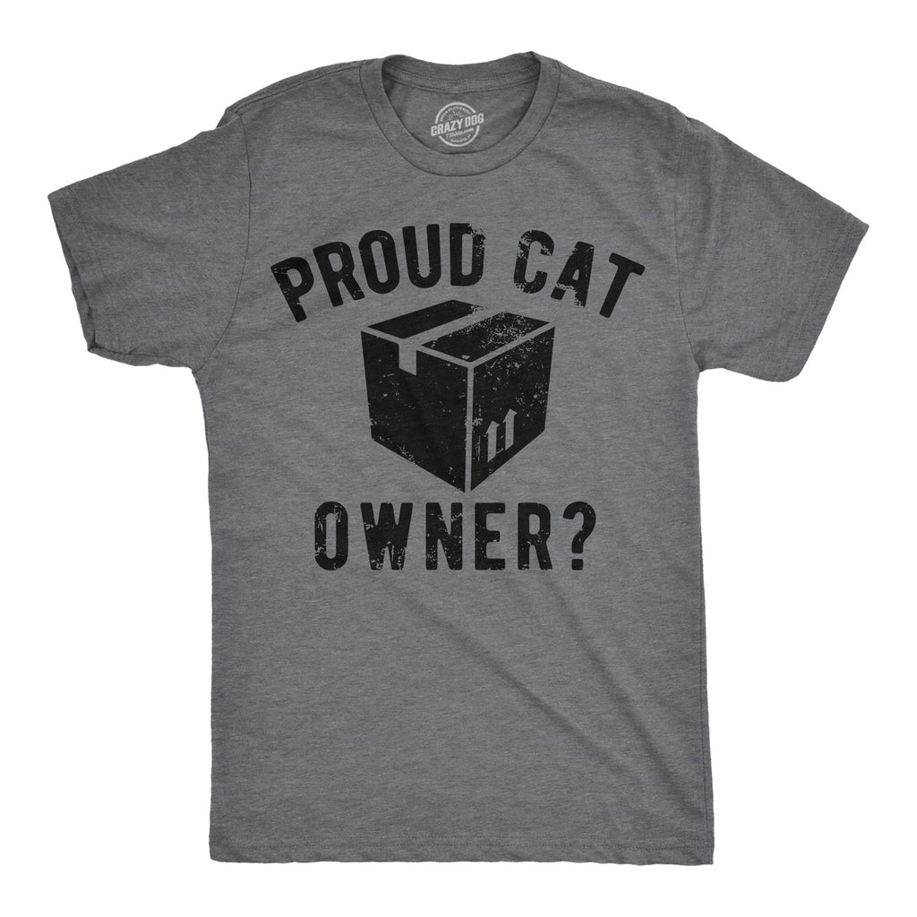 Proud Cat Owner Men's T Shirt product image 1