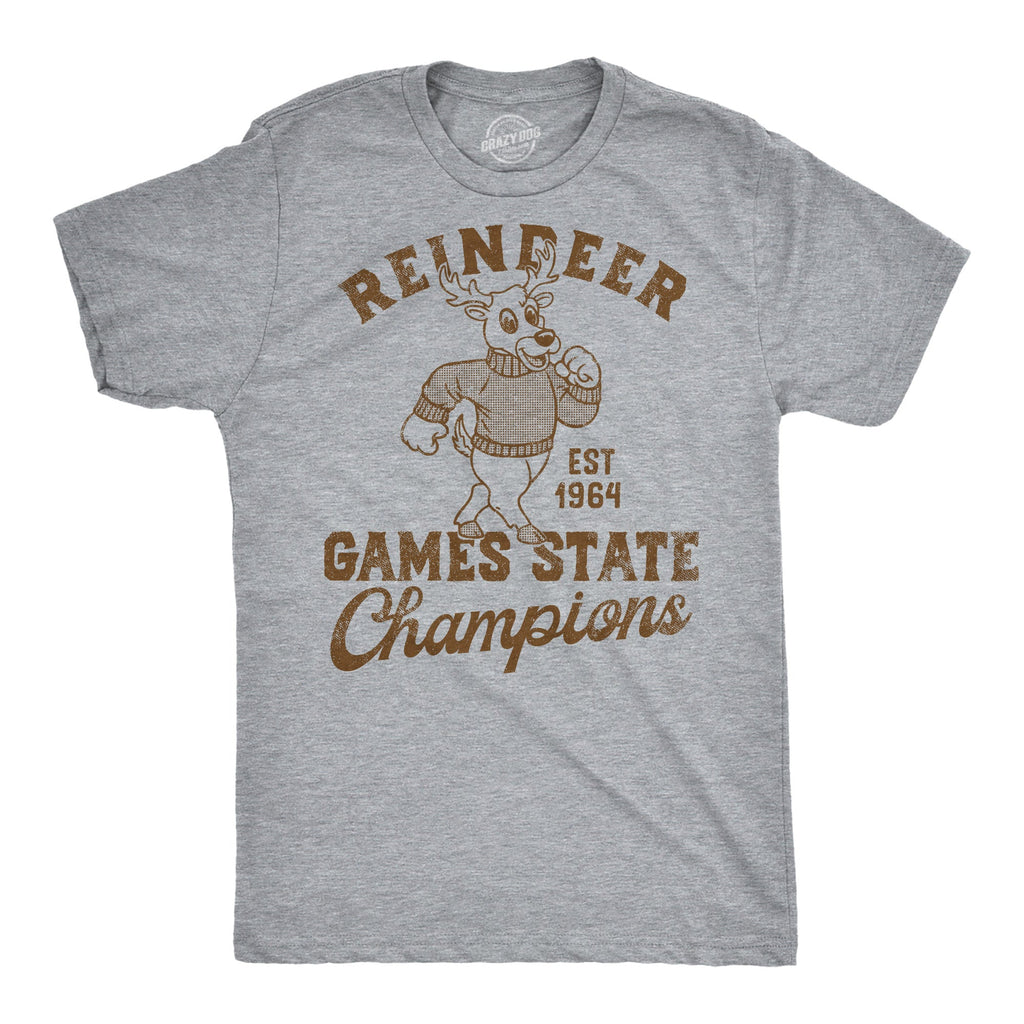 Reindeer Games State Champ Men's T Shirt product image 1