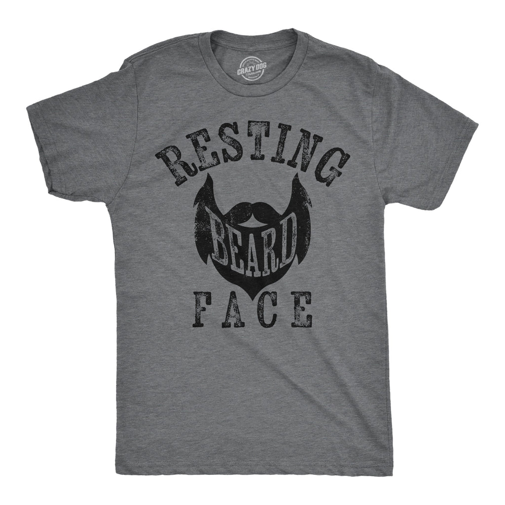 Resting Beard Face Men's T Shirt product image 1
