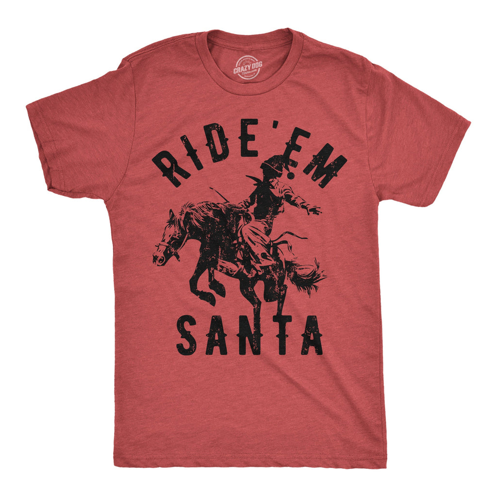 Ride Em Santa Men's T Shirt product image 1