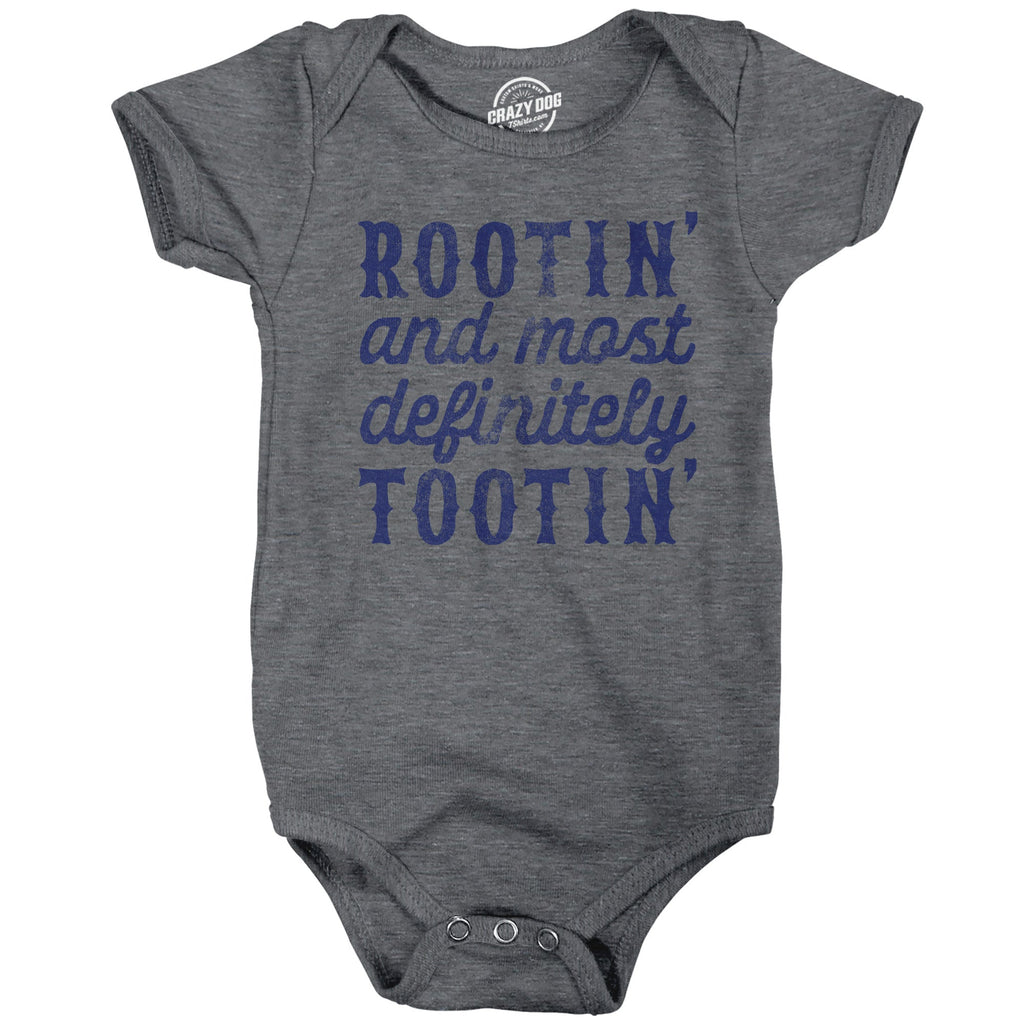 Rootin And Most Definitely Tootin Baby Bodysuit