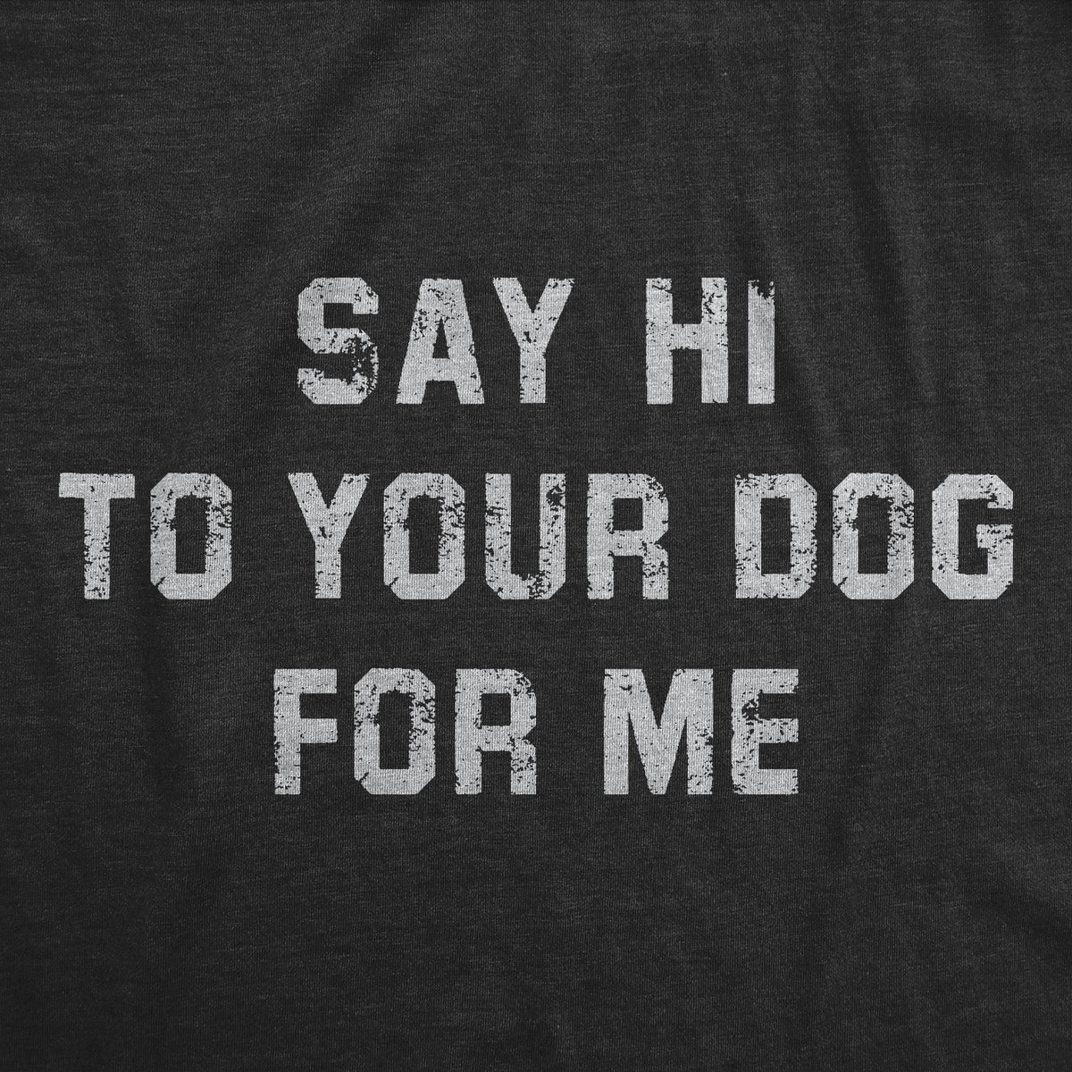 Say Hi To Your Dog For Me Women's T Shirt product image 6