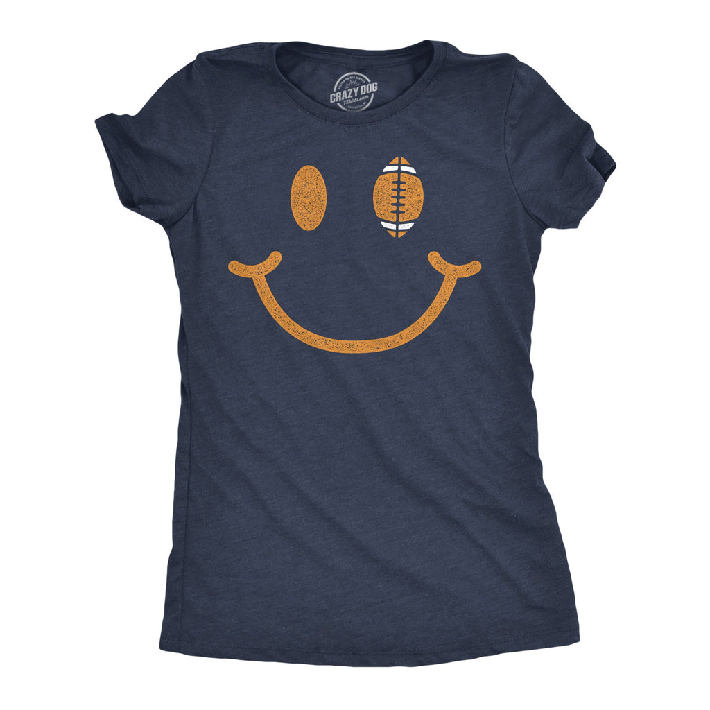 Football Smiling Face Women's T Shirt product image 1