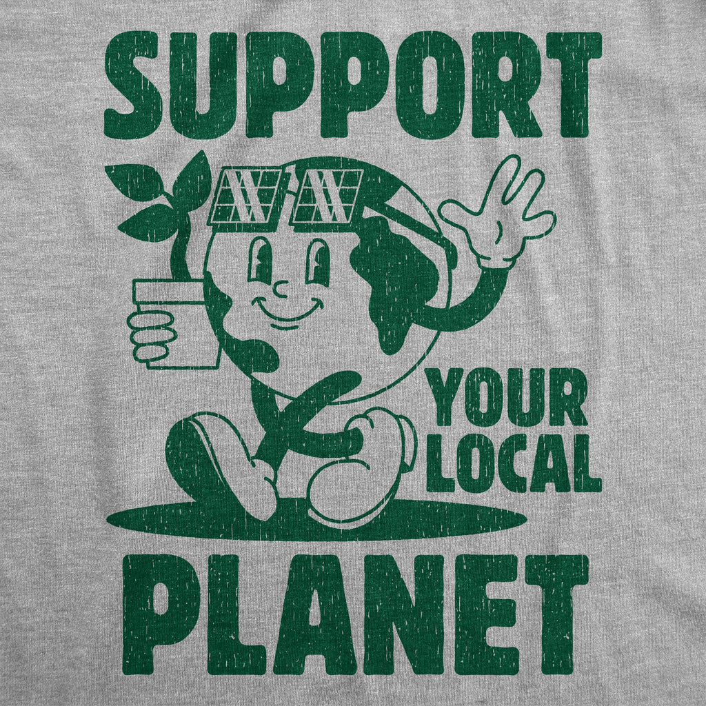 Support Your Local Planet Men's T Shirt product image 3
