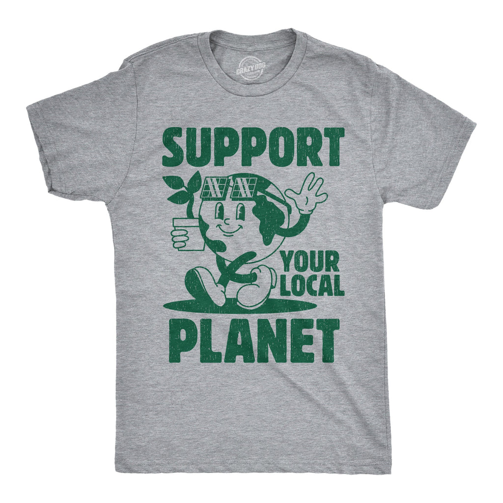 Support Your Local Planet Men's T Shirt product image 1