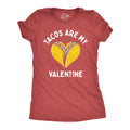 Tacos Are My Valentine Women's T Shirt product image 1