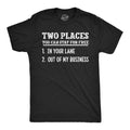 Two Places You Can Stay For Free Men's T Shirt product image 1