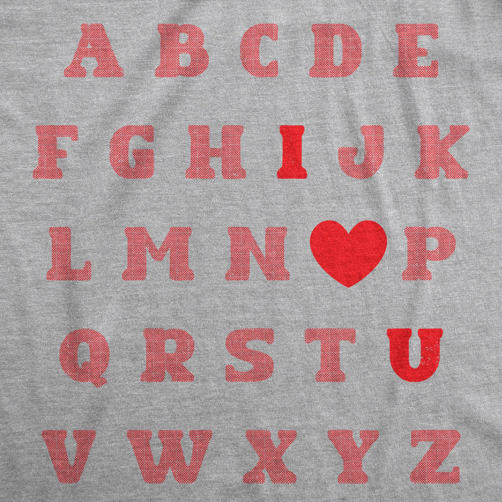 Valentine Alphabet Women's T Shirt product image 2