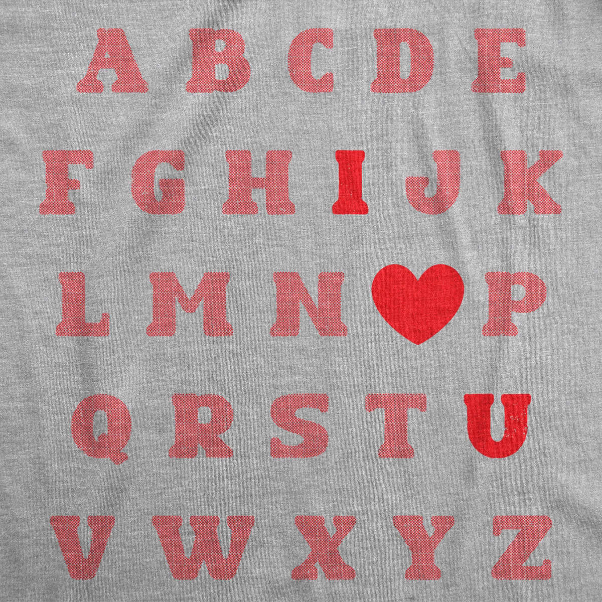 Valentine Alphabet Women's T Shirt product image 2