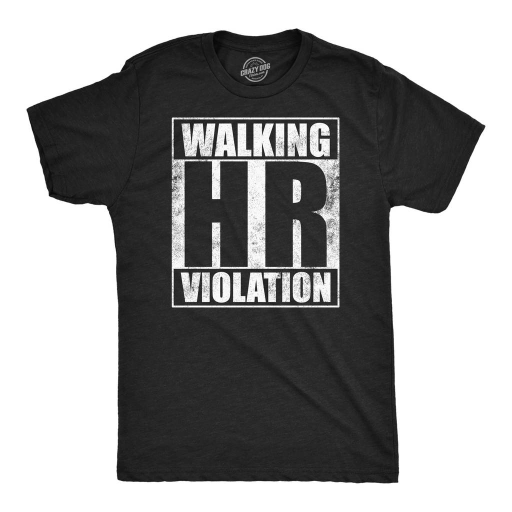 Walking HR Violation Men's T Shirt product image 1