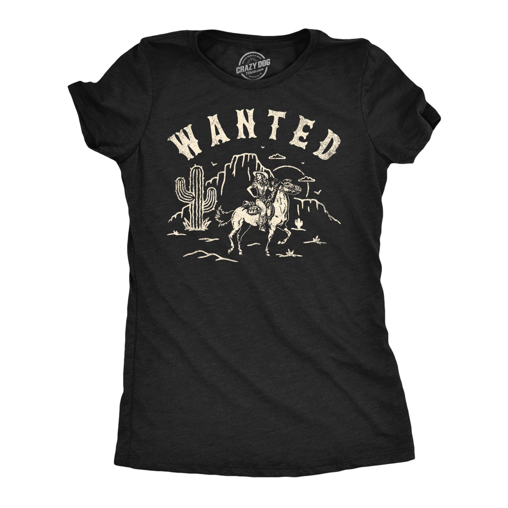 Wanted Retro Cowgirl Women's T Shirt product image 1