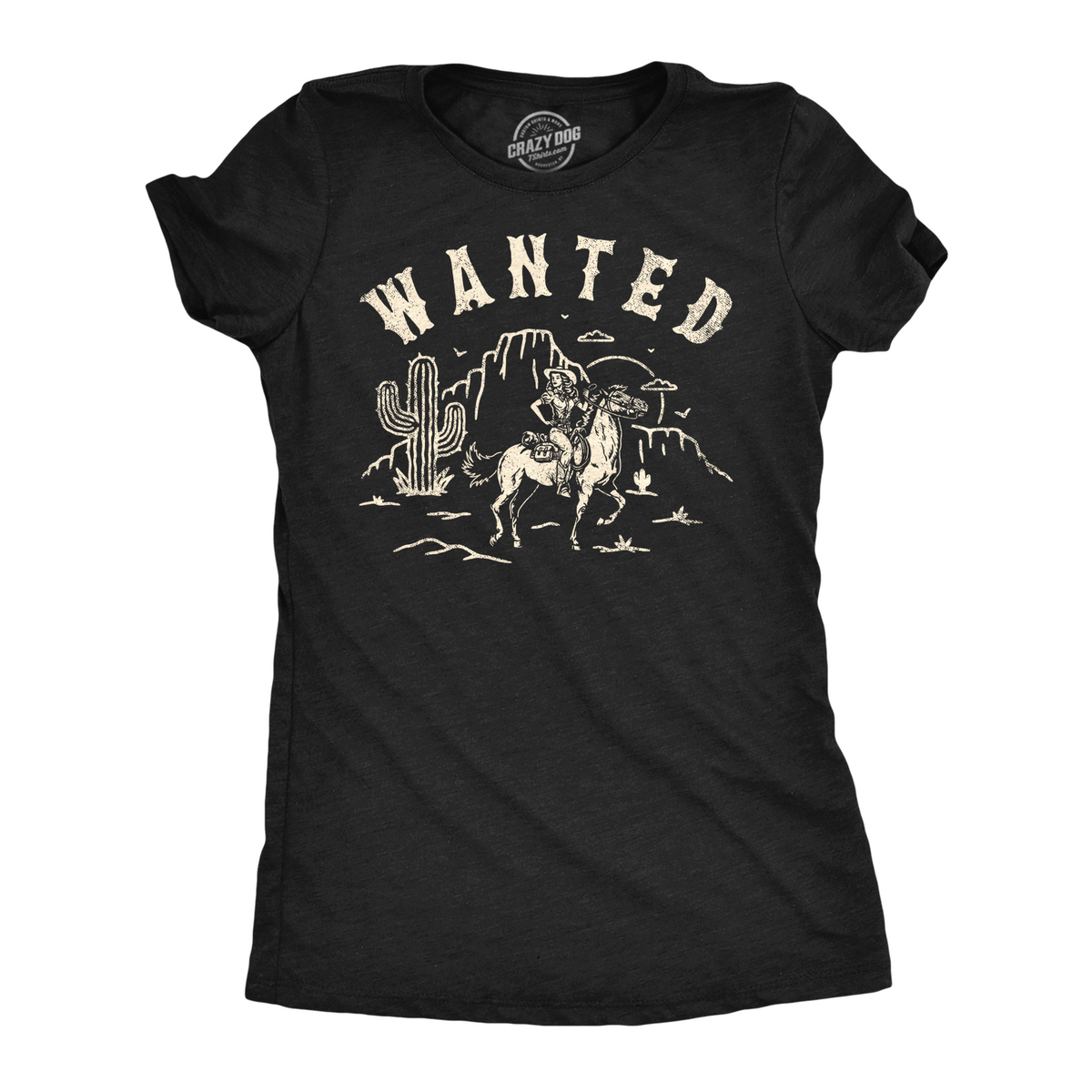 Wanted Retro Cowgirl Women's T Shirt product image 1