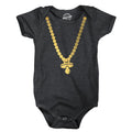 Gold Pacifier Baby Bodysuit