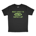 Most Likely To Fart On Santas Lap Youth T Shirt product image 1