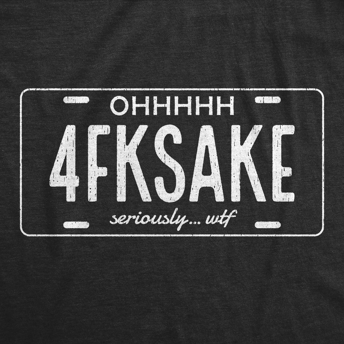 4FKSAKE License Plate Men's T Shirt product image 2